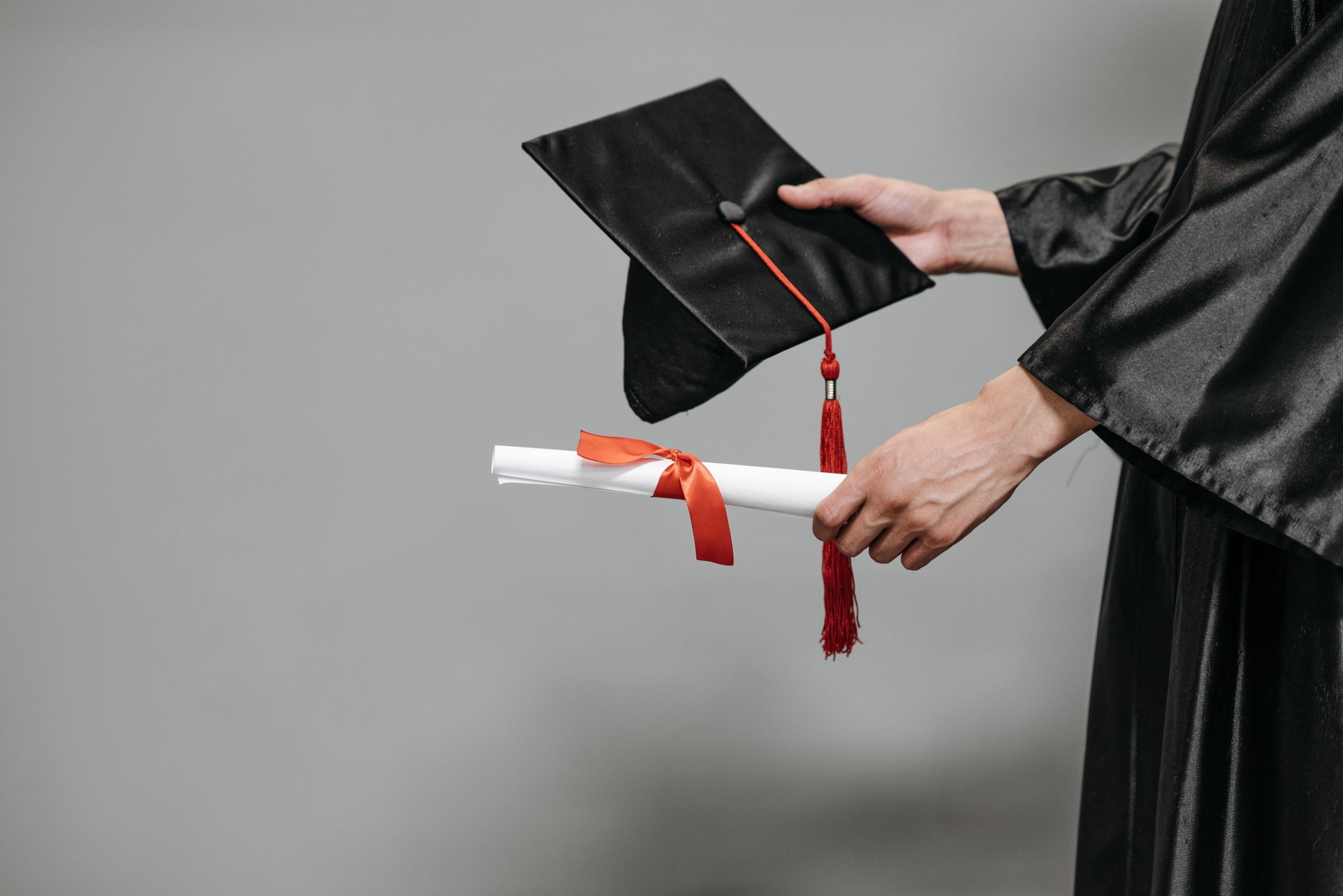 Foto van afstuderen